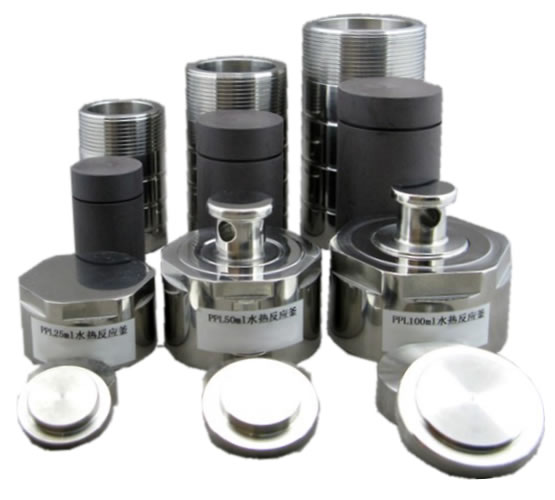 霍桐儀器對位聚苯（PPL）水熱反應釜實物圖